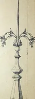 An illustration from Fabrique d'ornements en zinc : cuivre, plomb, tole, pour le batiment : execution d'apres dessins (1910)