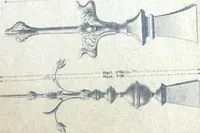 An illustration from Fabrique d'ornements en zinc : cuivre, plomb, tole, pour le batiment : execution d'apres dessins (1910)