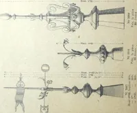 An illustration from Fabrique d'ornements en zinc : cuivre, plomb, tole, pour le batiment : execution d'apres dessins (1910)