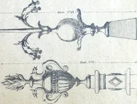 Picture 96 of 227 from Fabrique d'ornements en zinc : cuivre, plomb, tole, pour le batiment : execution d'apres dessins (1910), leaf 70