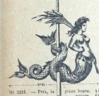 Picture 99 of 227 from Fabrique d'ornements en zinc : cuivre, plomb, tole, pour le batiment : execution d'apres dessins (1910), leaf 76