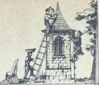 An illustration from Fabrique d'ornements en zinc : cuivre, plomb, tole, pour le batiment : execution d'apres dessins (1910)