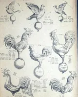 An illustration from Fabrique d'ornements en zinc : cuivre, plomb, tole, pour le batiment : execution d'apres dessins (1910)