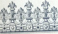 An illustration from Fabrique d'ornements en zinc : cuivre, plomb, tole, pour le batiment : execution d'apres dessins (1910)