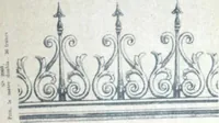 An illustration from Fabrique d'ornements en zinc : cuivre, plomb, tole, pour le batiment : execution d'apres dessins (1910)