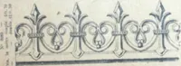 An illustration from Fabrique d'ornements en zinc : cuivre, plomb, tole, pour le batiment : execution d'apres dessins (1910)