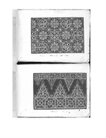 An illustration from Fiori di ricami nuouamente posti in luce: nequali sono v[a]rii, et diuersi disegni di lauori: come merli, bauari, manichetti,altre sorte di opere, che al presente sono in vso, vtilissimi ad ogni stato di donne. (1591)