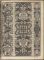 Picture 3 of 18 from Splendore delle virtuose giouani doue si contengono molte,varie mostre fogliami. Cioe punti in aere, et punti tagliati, bellissimi,... (1564), leaf 5