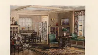 An illustration from The art of home furnishing and decoration (1921)