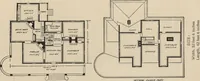 An illustration from Modern house building: perspective views and floor plans of fifty low and medium priced houses (1905)