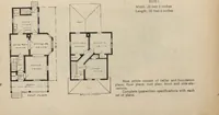 An illustration from Modern house building: perspective views and floor plans of fifty low and medium priced houses (1905)