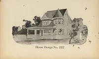 An illustration from Modern house building: perspective views and floor plans of fifty low and medium priced houses (1905)