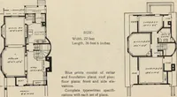 Picture 66 of 114 from Modern house building: perspective views and floor plans of fifty low and medium priced houses (1905), leaf 94