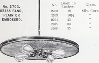 Picture 6 of 69 from Frink's patent reflectors for electric and combination fixtures : for lighting churches, halls, banks ... (1898), leaf 10