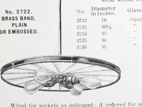Picture 9 of 69 from Frink's patent reflectors for electric and combination fixtures : for lighting churches, halls, banks ... (1898), leaf 12