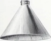 An illustration from Frink's patent reflectors for electric and combination fixtures : for lighting churches, halls, banks ... (1898)