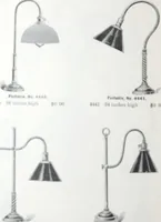 An illustration from Frink's patent reflectors for electric and combination fixtures : for lighting churches, halls, banks ... (1898)