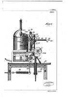 An illustration from GB Patent 11,915 of 1906, Type Casting Machine (1906)