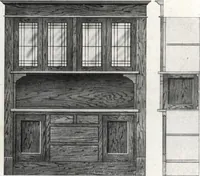 An illustration from General catalog 1917 including official sash and door price list (1917)