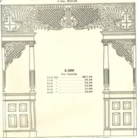 An illustration from General catalogue of E.L. Roberts & Co., wholesale manufacturers of doors, glazed sash, blinds: no. 600 (1908)