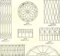 An illustration from General catalogue of E.L. Roberts & Co., wholesale manufacturers of doors, glazed sash, blinds: no. 600 (1908)
