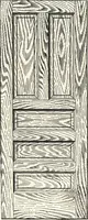 An illustration from General catalogue of E.L. Roberts & Co., wholesale manufacturers of doors, glazed sash, blinds: no. 600 (1908)