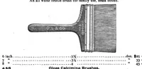 An illustration from Gerts, Lumbard & Co. : Painters' Supplies : Brushes : 1906 (1906)