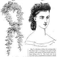 Picture 7 of 13 from Godey's Lady's Book April 1864 (1864), leaf 67