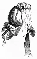 An illustration from Godey's Lady's Book January 1864 (1864)