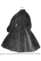 An illustration from Godey's Lady's Book March 1864 (1864)