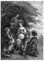 Picture 1 of 13 from Godey's Lady's Book May 1864 (1864), leaf 0