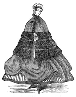 Picture 9 of 13 from Godey's Lady's Book May 1864 (1864), leaf 65