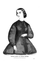 Picture 5 of 13 from Godey's Lady's Book November 1864 (1864), leaf 20
