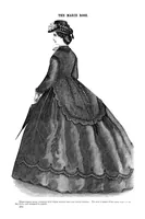 Picture 2 of 11 from Godey's Lady's Book October 1864 (1864), leaf 7