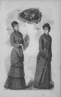 An illustration from Godey's Lady's Book Volume 100 January To June 1880 (1880)