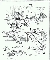 An illustration from Golden Days Volume 9 Number 10 (February 4, 1888) (1888)