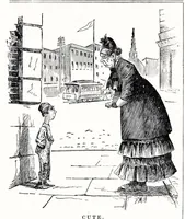 An illustration from Golden Days Volume 9 Number 10 (February 4, 1888) (1888)