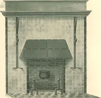 An illustration from Grates and fireplace fixtures in iron and brass (1907)