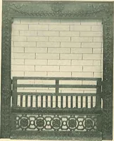 An illustration from Grates and fireplace fixtures in iron and brass (1907)