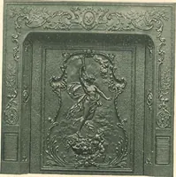 An illustration from Grates and fireplace fixtures in iron and brass (1907)