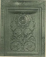 An illustration from Grates and fireplace fixtures in iron and brass (1907)