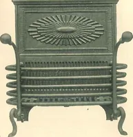 An illustration from Grates and fireplace fixtures in iron and brass (1907)