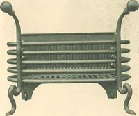 An illustration from Grates and fireplace fixtures in iron and brass (1907)