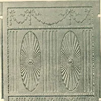 An illustration from Grates and fireplace fixtures in iron and brass (1907)