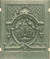 An illustration from Grates and fireplace fixtures in iron and brass (1907)