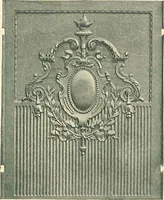An illustration from Grates and fireplace fixtures in iron and brass (1907)