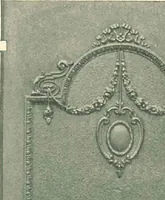 An illustration from Grates and fireplace fixtures in iron and brass (1907)