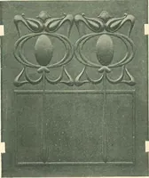 An illustration from Grates and fireplace fixtures in iron and brass (1907)