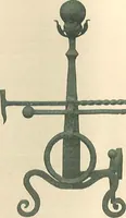 An illustration from Grates and fireplace fixtures in iron and brass (1907)