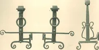 An illustration from Grates and fireplace fixtures in iron and brass (1907)